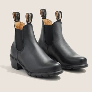 1671 WOMEN'S SERIES HEELED BOOTS - BLACK